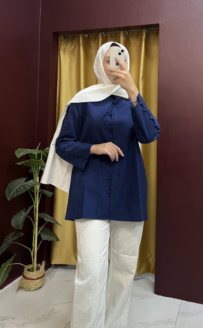 Kol Manşetli Gömlek - 3