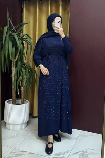  Alya Elbise Lacivert