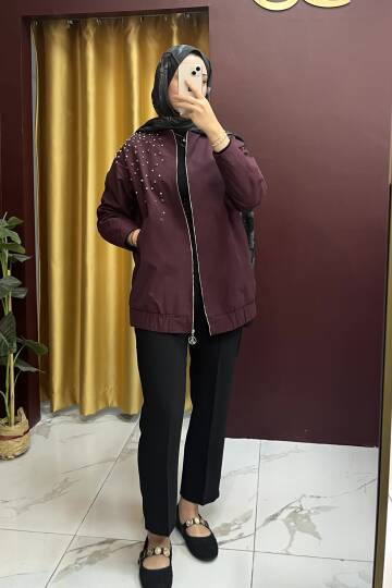 Asya Ceket Bordo