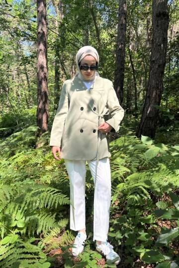 Bağlamalı Ceket - 3