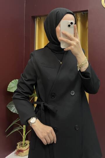 Bağlamalı Ceket - 6