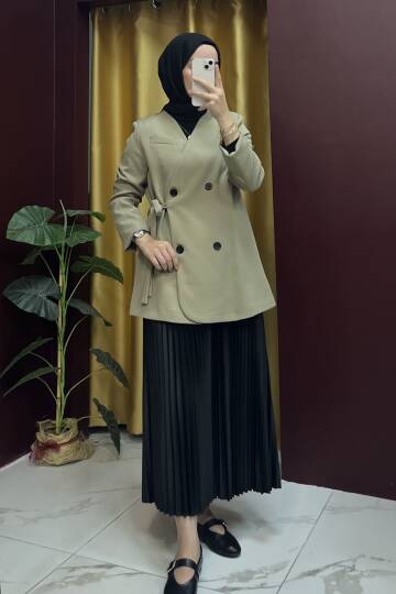 Bağlamalı Ceket - 2