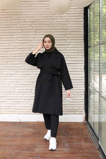Basic Trenç Siyah