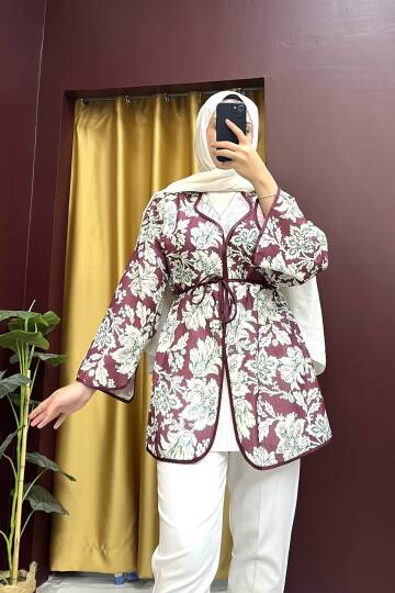 Desenli Kimono