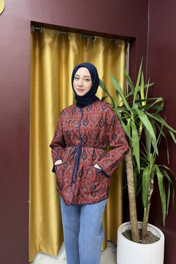 Etnik Desen Ceket - 2