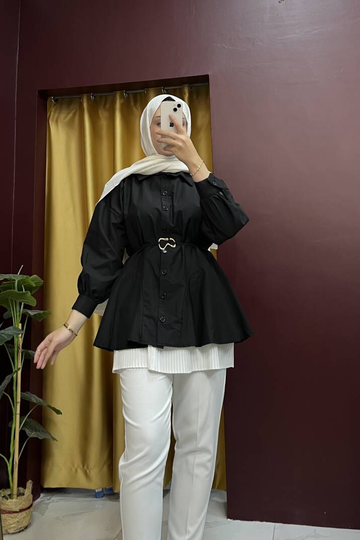 Gold Tokalı Gömlek - 3