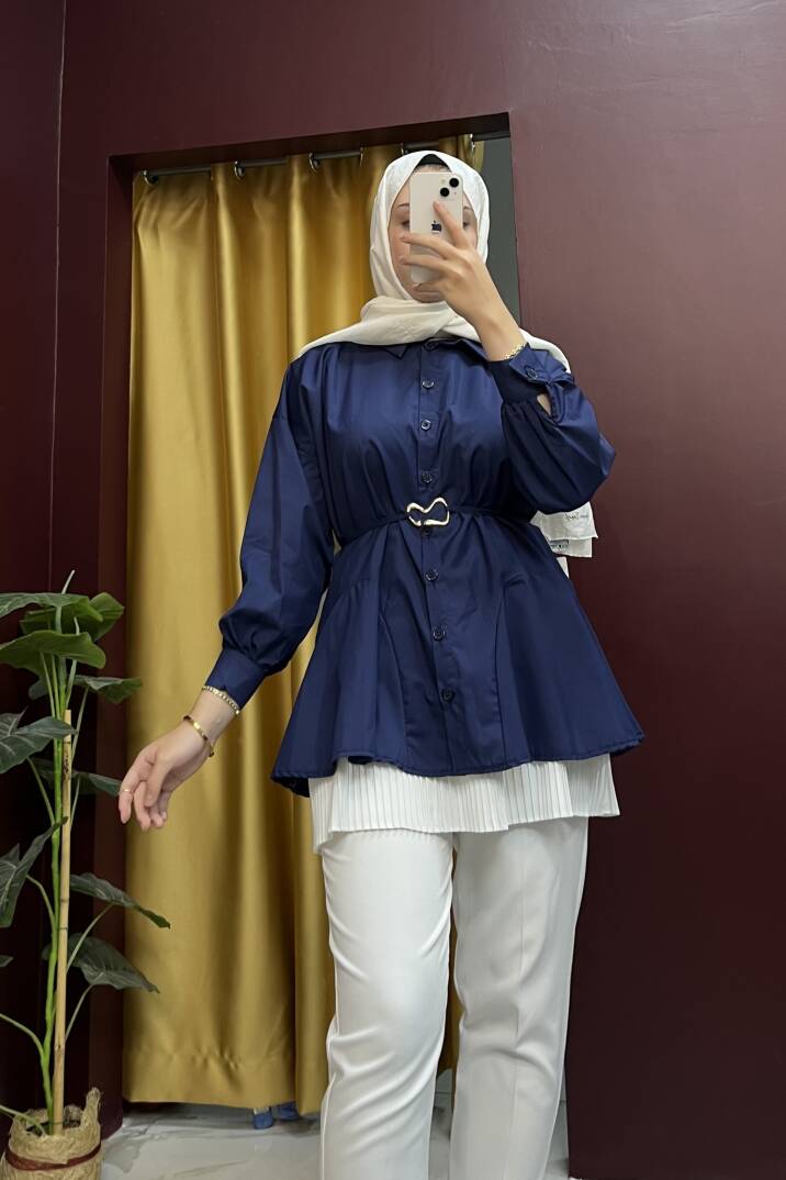 Gold Tokalı Gömlek - 5