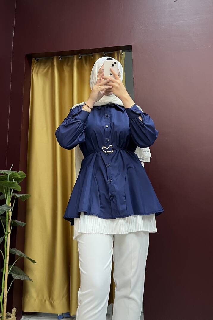 Gold Tokalı Gömlek - 6