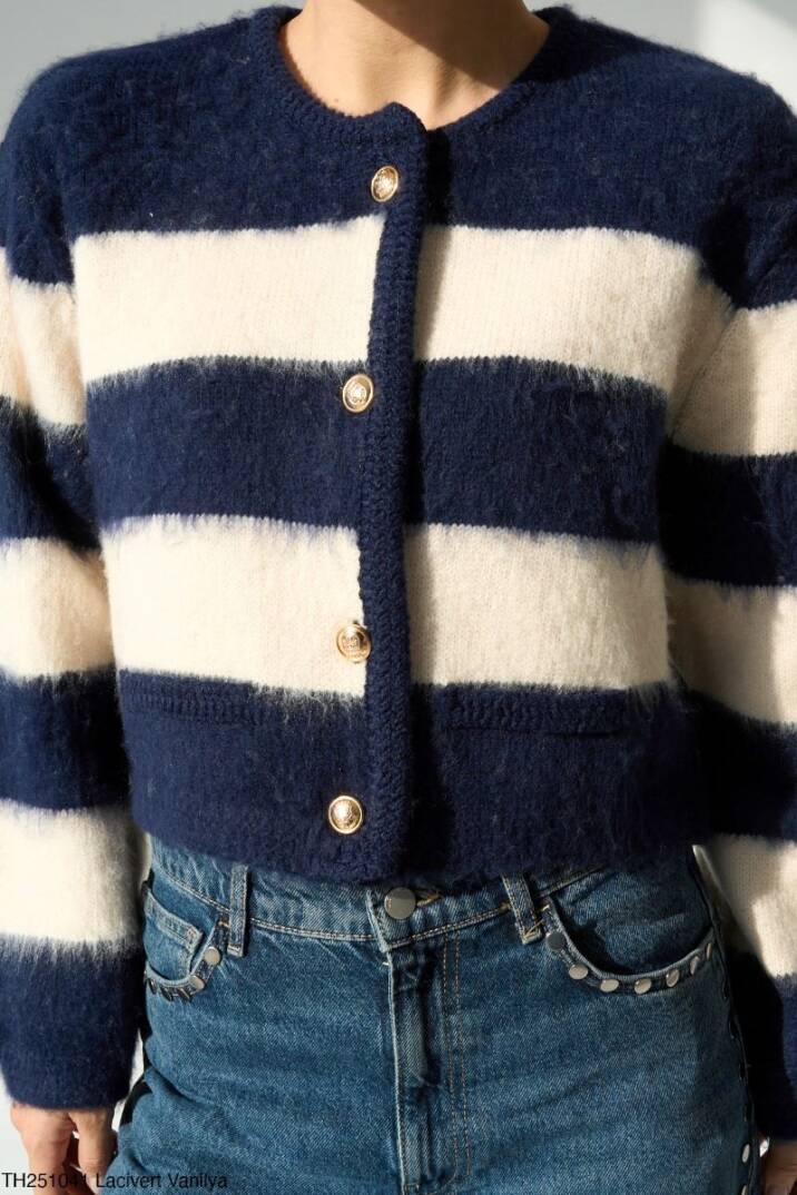 İki Renkli Hırka  - 3