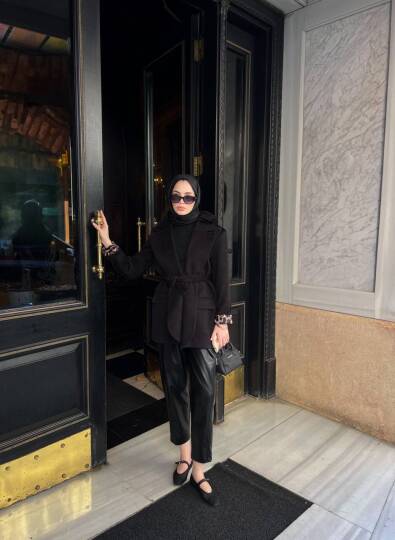 Kaşe Blazer Ceket - 6