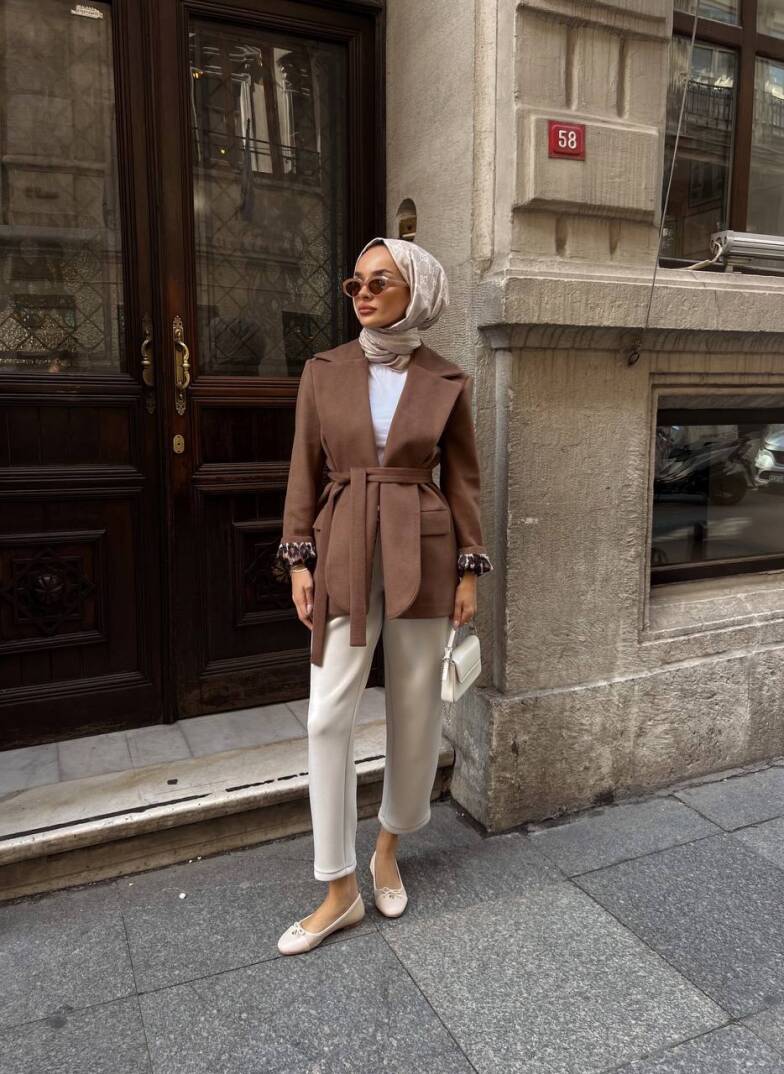 Kaşe Blazer Ceket - 3