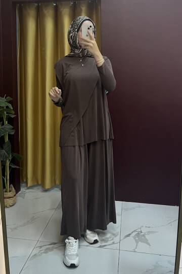 Lina Takım Kahverengi