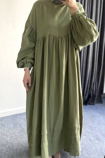 Müslin Salaş Elbise - 6