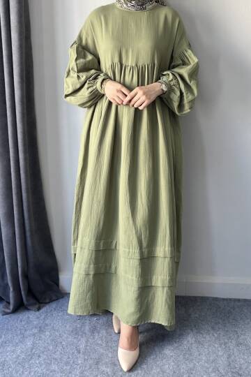 Müslin Salaş Elbise - 7