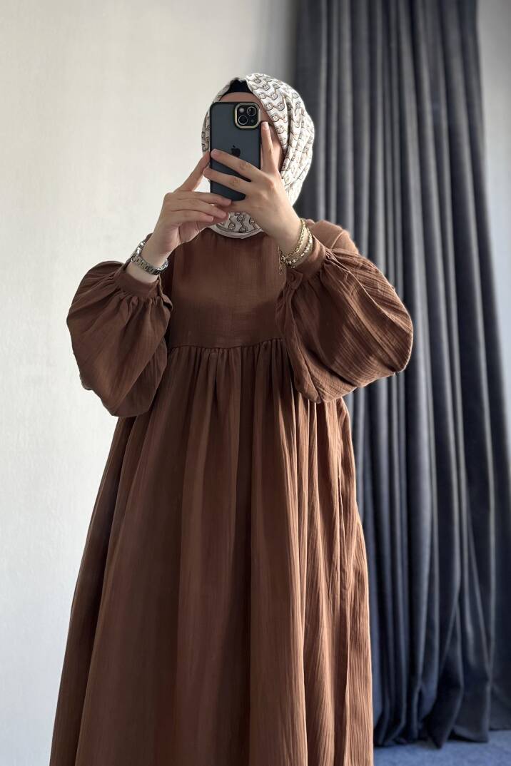 Müslin Salaş Elbise - 3