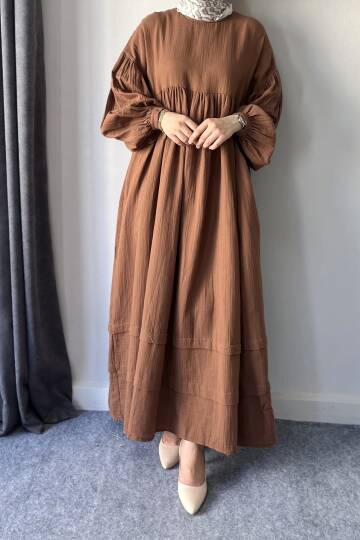 Müslin Salaş Elbise - 4