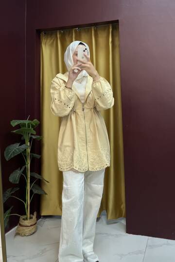 Nakış Detaylı Ceket - 6