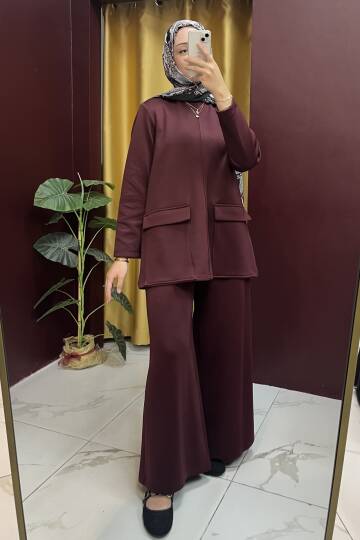 Scuba Pantolonlu Takım - 4