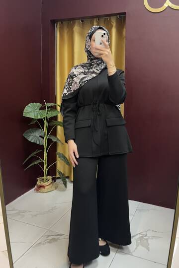 Scuba Pantolonlu Takım - 2