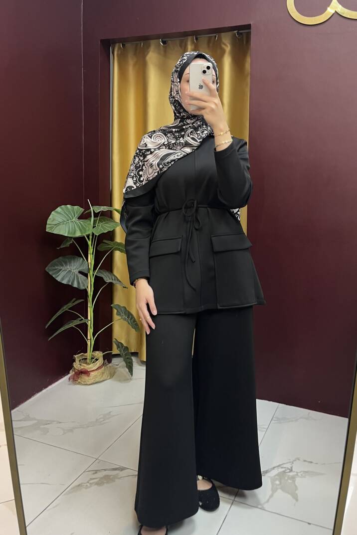 Scuba Pantolonlu Takım - 2