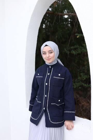Simli Şanel Ceket  - 5