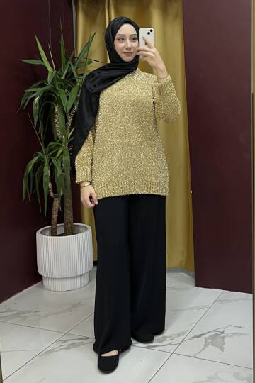 Simli Triko Tunik  - 2