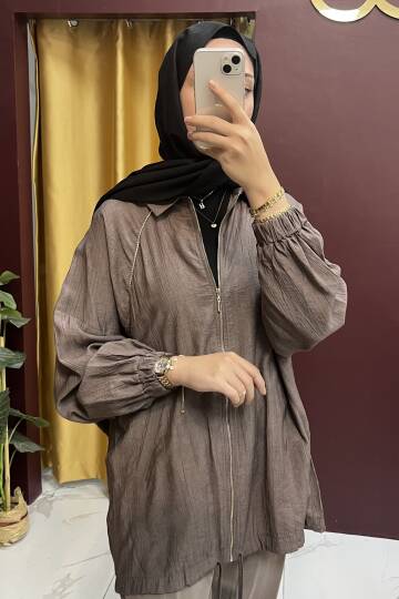 Taş Detaylı Kap - 2