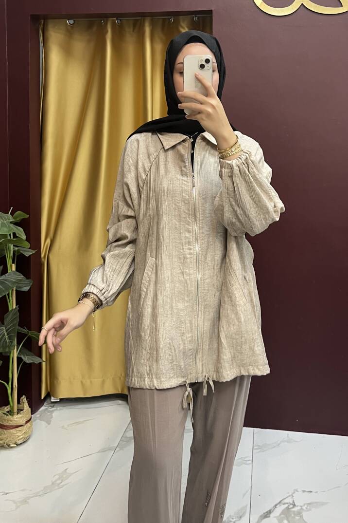 Taş Detaylı Kap - 4